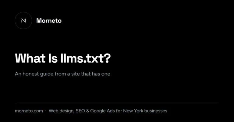 What is llms.txt - an honest guide from a site that has one