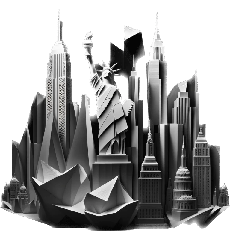 Brooklyn web design companies compared: New York skyline illustration
