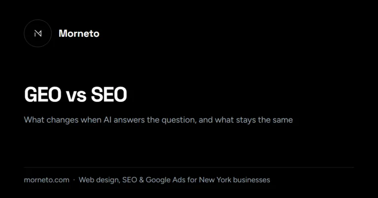 GEO vs SEO: what changes when AI answers the question, and what stays the same